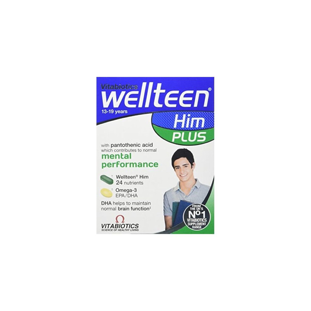 Vitabtiotics Wellteen Him Plus Tablets | 56s