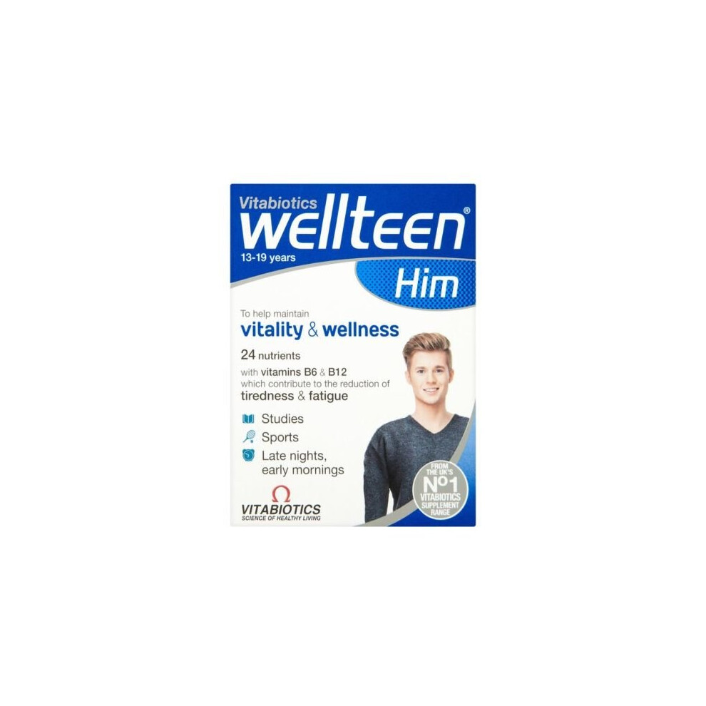 Vitabtiotics Wellteen Him Tablets | 30s