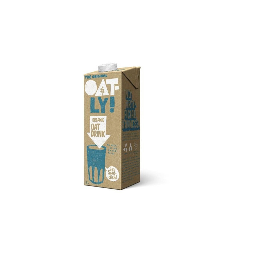 Oatly Organic Oat Drink | 1Ltr x 6