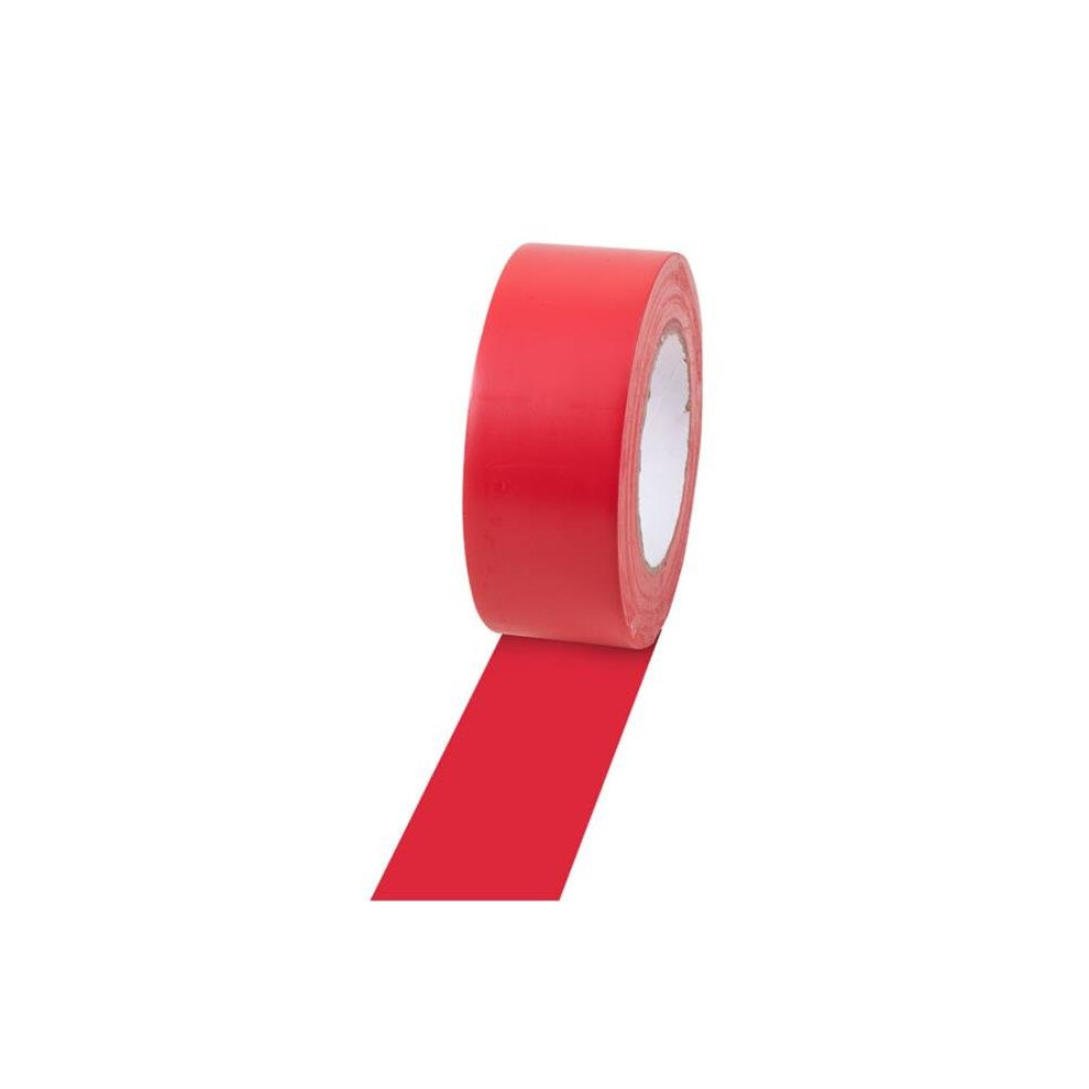 Champion Sports 2X36FTRD 2 in. x 36 Yards Vinyl Floor Tape, Scarlet