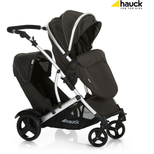 Hauck Hauck Duett 2 Tandem Pushchair - Black 1