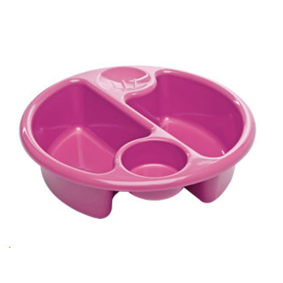 (Pink) Neat Nursery Circular Top 'n' Tail Bowl - Blue