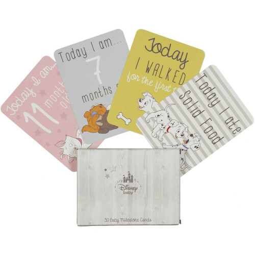 WIDDOP and Co. Widdop Disney Baby 30 Milestone Cards