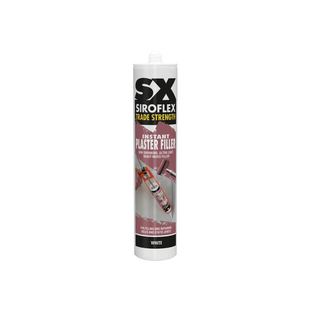 Siroflex White Instant Plaster Filler - 310Ml | Ready-Mixed Filler 5032822007252