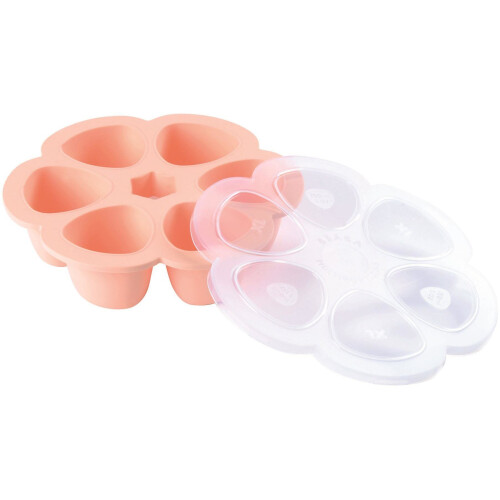 BEABA Beaba Multiportions Silicone 6 x 150ml - Pink