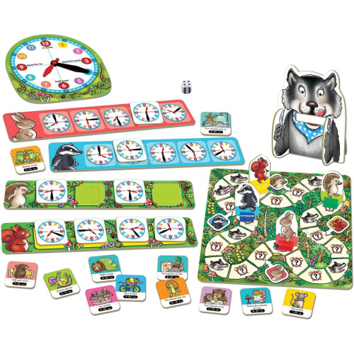 Orchard Toys What'S The Time, Mr. Wolf? - Board Game