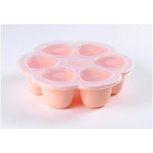BEABA Beaba Multiportions Silicone 6 x 150ml - Pink 1
