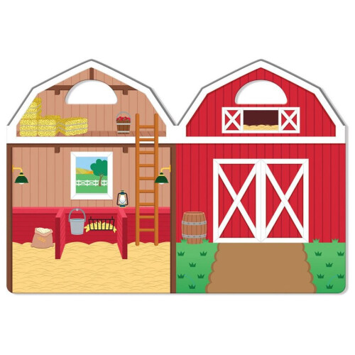 Melissa & Doug Melissa & Doug Reusable Puffy Stickers - Farm 1