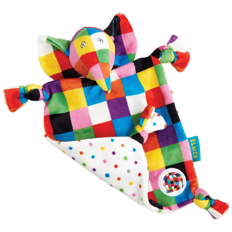 Rainbow Designs Elmer The Elephant Comfort Blanket