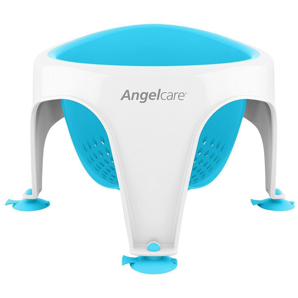 (Aqua) Angelcare Soft-Touch Bath Seat - Aqua