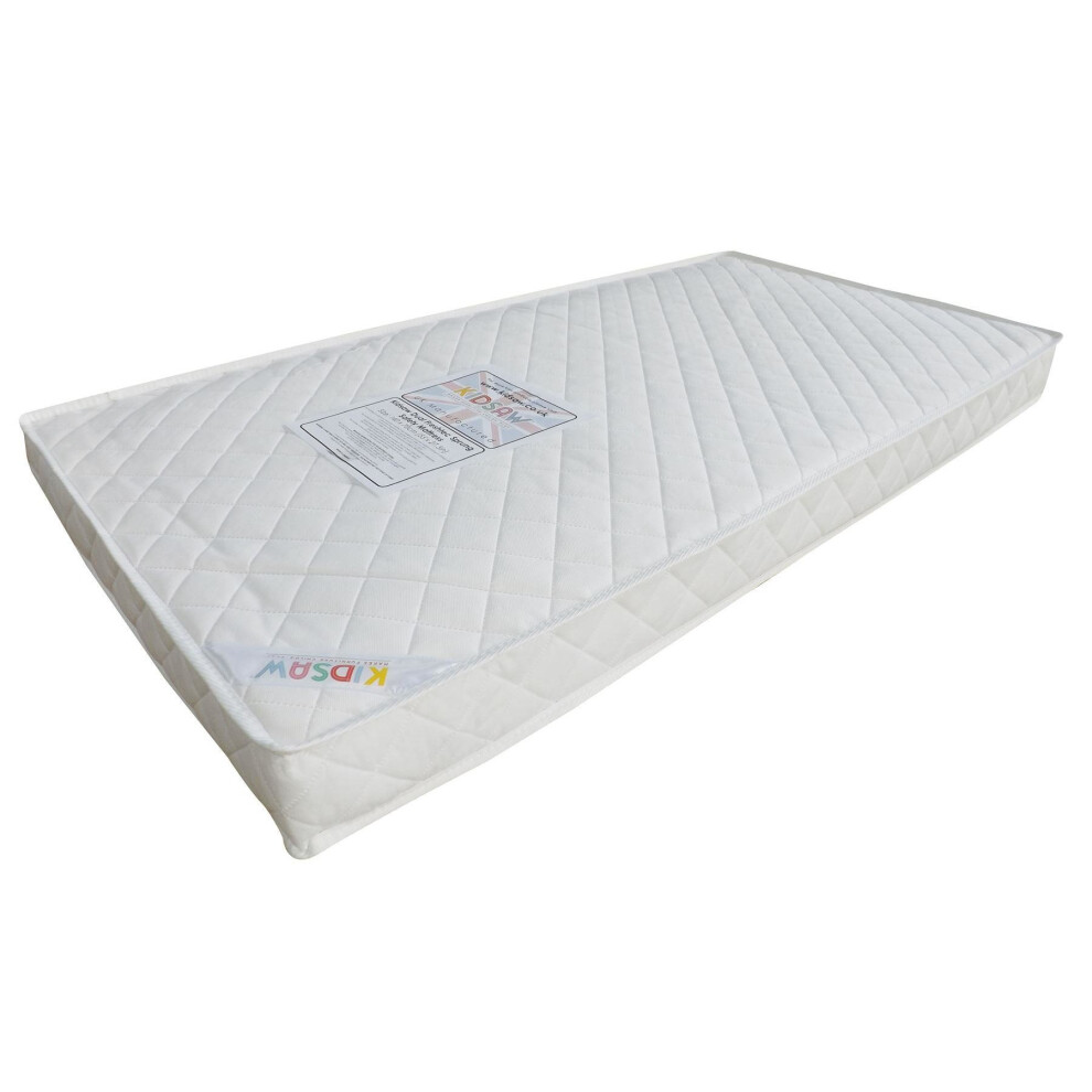 Deluxe Sprung Junior Toddler Mattress Kidsaw