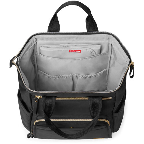 Skip Hop Skip Hop Sac à dos ouvert Mainframe große Wickeltasche - Schwarz 2