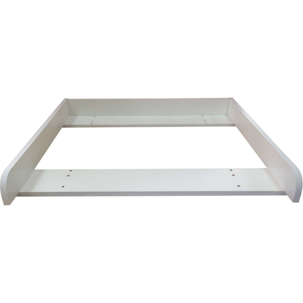 Kudl Kids Changing Board For Ikea Malm - White Kidsaw