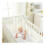 (White Mist) Breathable Baby Mesh Cot/Cotbed Liner 4 Sided - Enchanted Forest 5