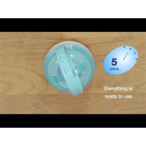 Milton Mini Soother Steriliser Silver 1