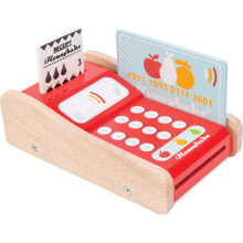 Macchinina per carte di credito - LE TOY VAN - Honeybake - Legno - Rosso - 3 anni