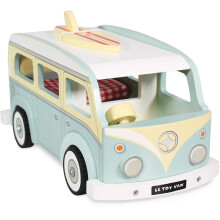 Le Toy Van - Puinen loma-asuntoauto irrotettavalla surffilaudalla | Sopii yli 3-vuotiaille
