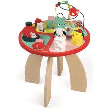 Janod Baby Forest Activity Table - Plush Soft Toy