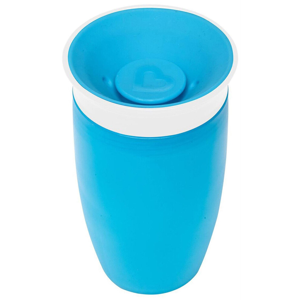 (Blue) Munchkin Miracle 360 Sippy Cup Baby's Feeding Beaker 296ml