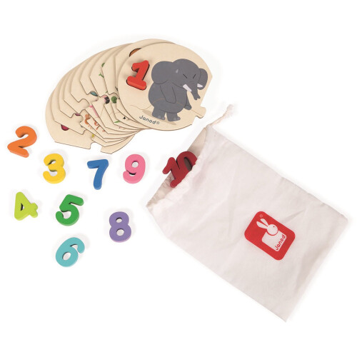 Janod Janod I Learn To Count Puzzle