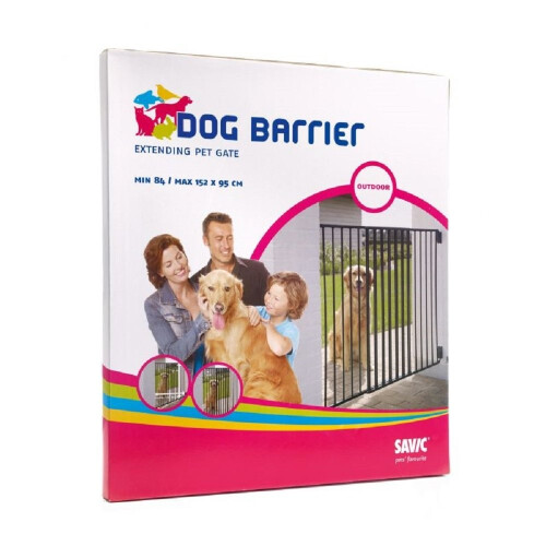 Savic Outdoor Extendable Dog Gate Barrier 1