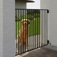 Outdoor Extendable Dog Gate Barrier