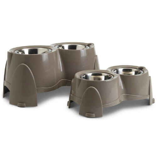 Savic (Small) Doggy Feeder Bar Set Double Bowls with Stand 2