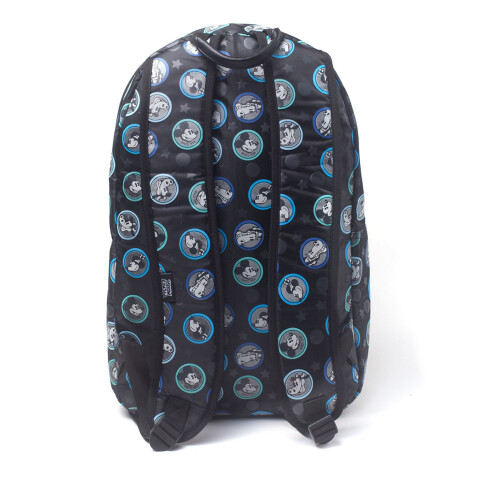 Disney DISNEY Mickey Mouse All-over Mickey & Friends Print Backpack, Grey 2