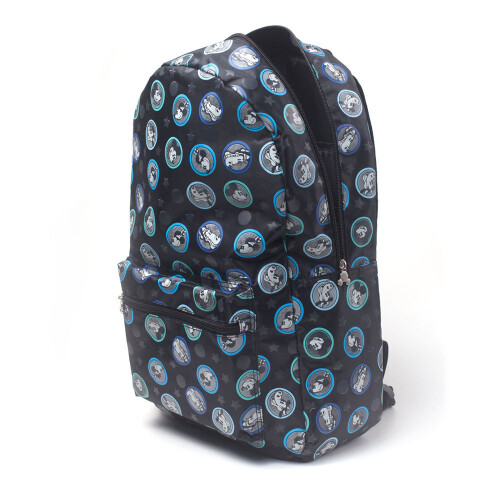 Disney DISNEY Mickey Mouse All-over Mickey & Friends Print Backpack, Grey