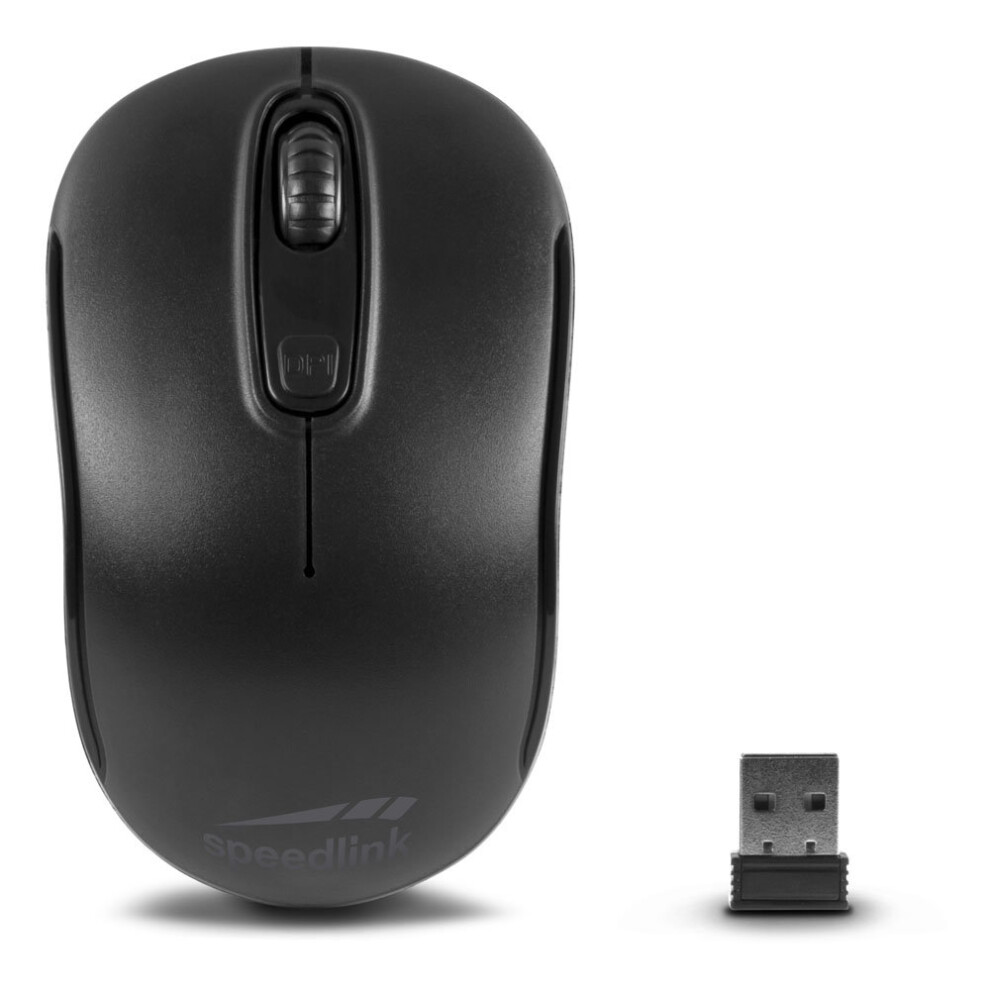 Speedlink Ceptica Wireless Usb 1600Dpi Mouse Black 4027301310252
