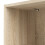 Basic Low Wide Bookcase (2 Shelves) in Oak 4