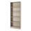 Basic Tall Wide Bookcase (4 Shelves) in Oak 2