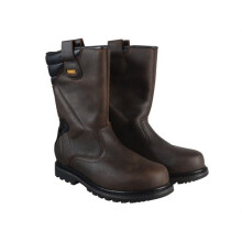 (9 (Adults')) DeWalt DEWRIGGER10 Classic Rigger Brown Safety Boots UK 10 Euro 44