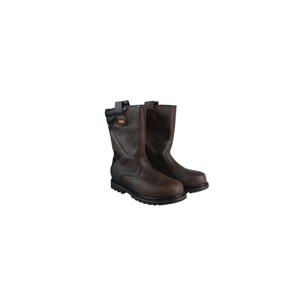(7 (Adults')) DeWalt DEWRIGGER10 Classic Rigger Brown Safety Boots UK 10 Euro 44