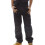 (30W) Click Premium Multi Purpose Rugged Heavy Duty Work Trousers Black Long Leg 1