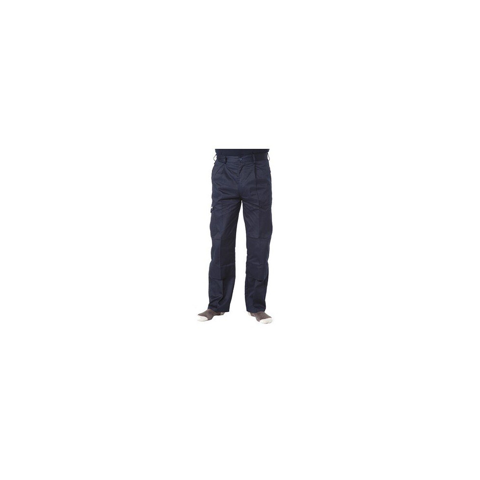 (42W) Apache Apindnav Navy Industry Trousers Waist 32In Leg 31In 5055197908702