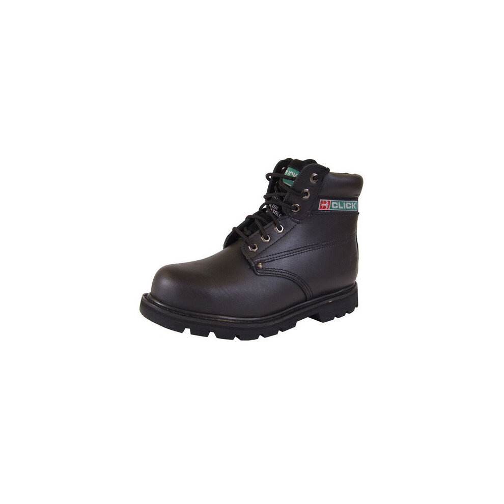 (10.5 (Adults')) Click Gwbmsbl06.5 Goodyear Safety Welt Boot With Steel Toecap And Midsole Black 6.5 5030566250422