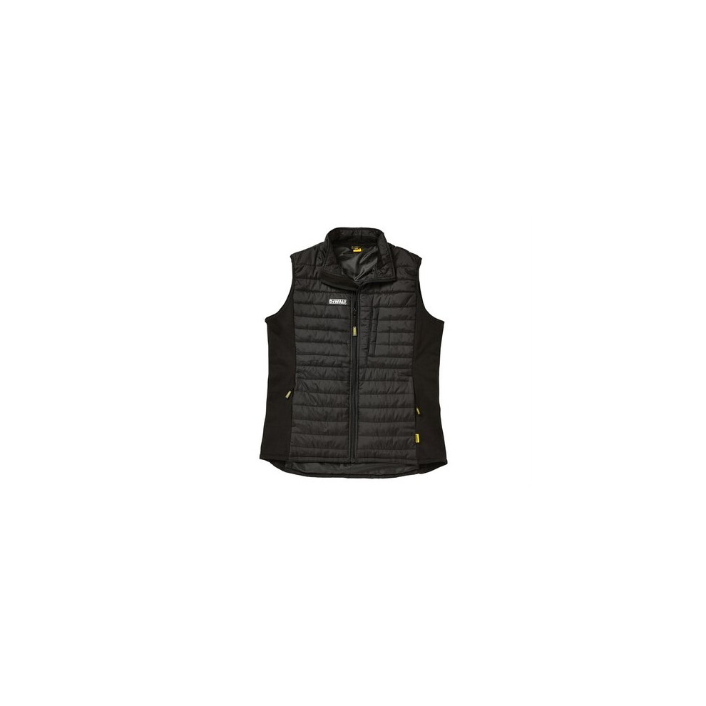 (3XL) DeWalt FORCE Black Lightweight Padded Gilet