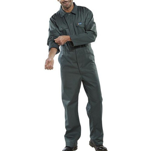(40W) Click PCBSS36 Polycotton Boiler Suit Spruce Green 36"