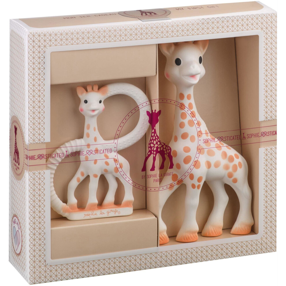 (Teether) Sophie The Giraffe I Love Sophie Set