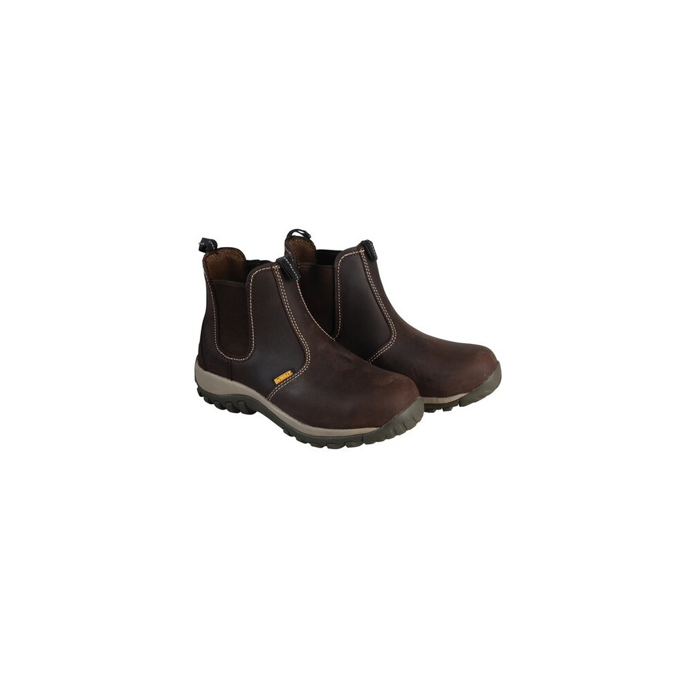 (10 (Adults')) DeWalt DEWRADIAL10B Radial Safety Brown Boots UK 10 Euro 44