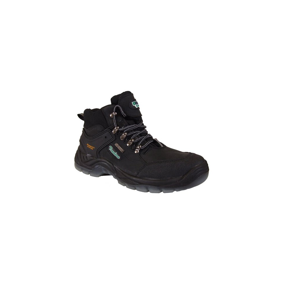 (7 (Adults')) Click CTF30BL06 Safety Hiker Boots With Steel Toecap And Midsole Black Size 6