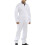 (46W) Click CDBSW34 Cotton Boilersuit White 34" Waist 1