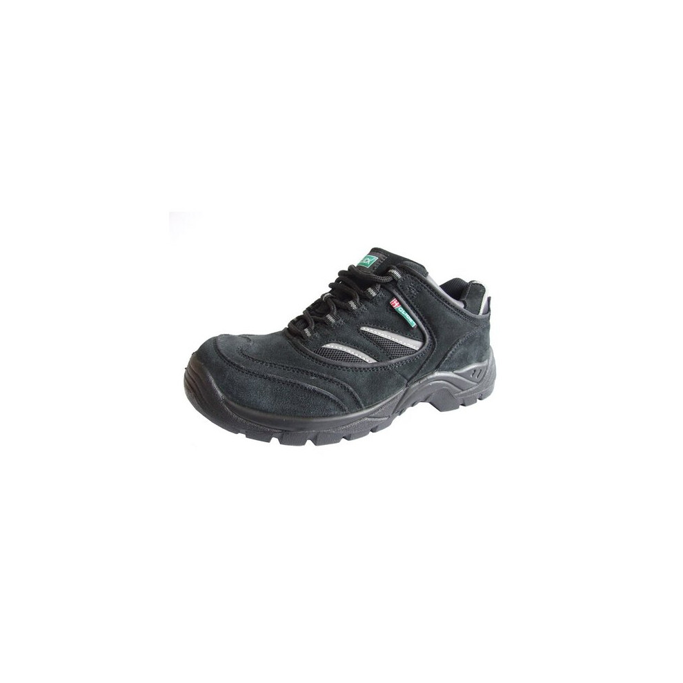 (6 (Adults')) Click Cddtb04 Safety Trainer Shoes With Steel Toecap And Midsole Shock Absorbing Heel Black Size 4 5030566015144