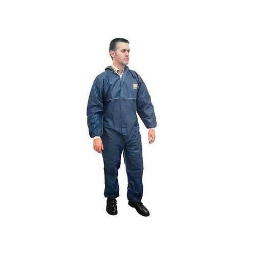 (M) Scan 3BLX29 Disposable Overall Blue