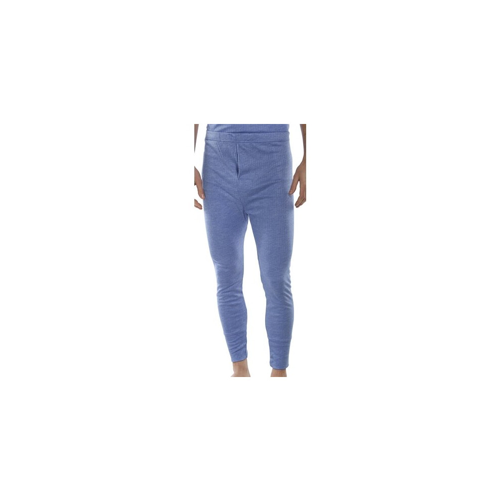 (M, Blue) Click THLJL Thermal Long Johns Blue Large