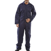 (54W) Click CFRBSN36 Flame Retardant Boiler Suit Navy Blue 36"