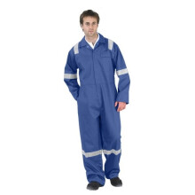 (44W) Click CFRBSNDN36 Flame Retardant Nordic Design Boiler Suit Navy Blue 36"
