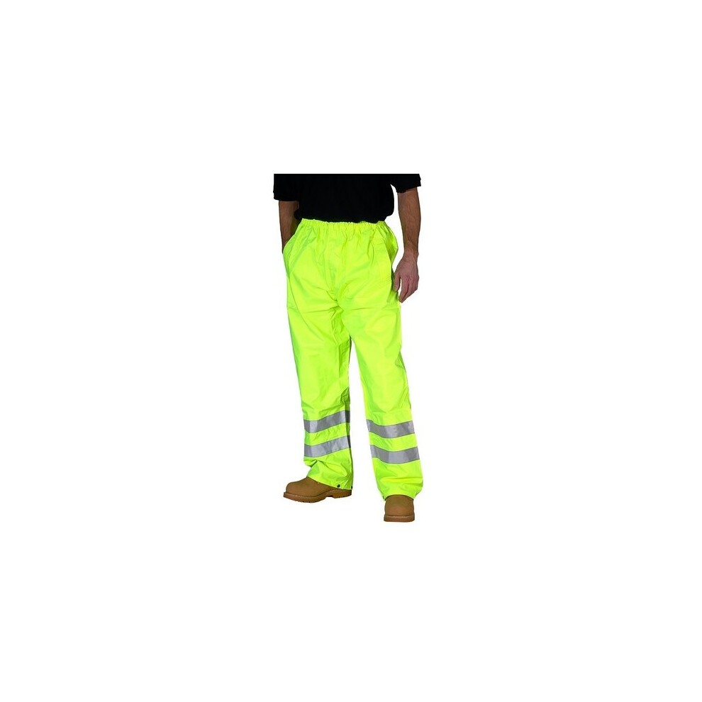 (Xl) Click Tensyxxl Hi Vis Yellow Trousers En471 Xxl 5030566060762