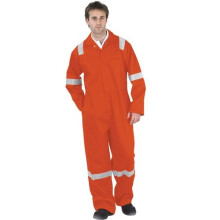 (46W) Click CFRBSNDOR36 Flame Retardant Nordic Design Boiler Suit Orange 36"